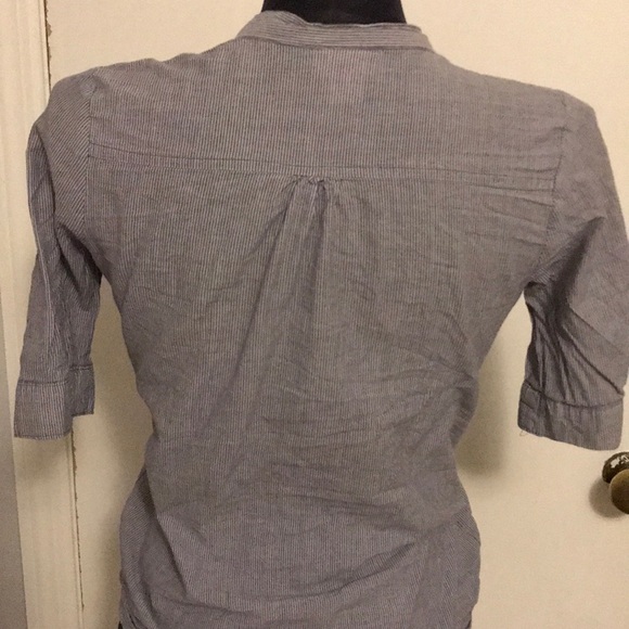 Striped button down top - Picture 3 of 3